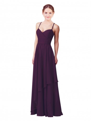 Discount Roman Style Luxe Chiffon Bridesmaid Dress