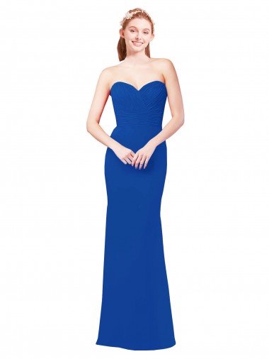 Discount Elegant Chiffon Bridesmaid Dress with Matching Tie