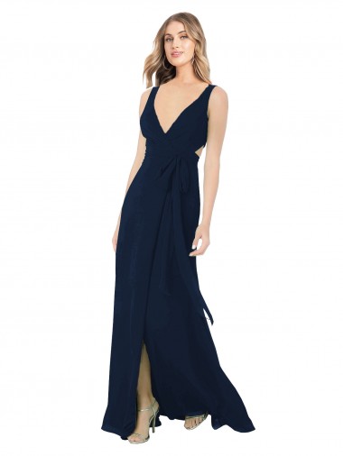 Discount Bridesmaid Dresseschiffon Wrap Bridesmaid Dress