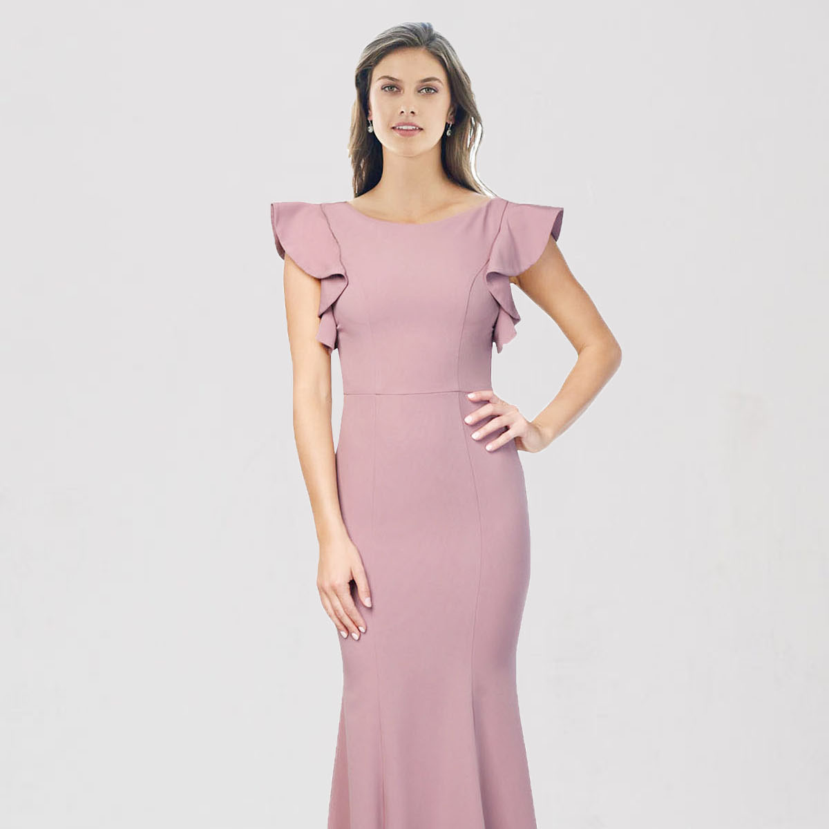 Discount Crepe Bridesmaid Dresses | Discount Bridesmaid Dresses