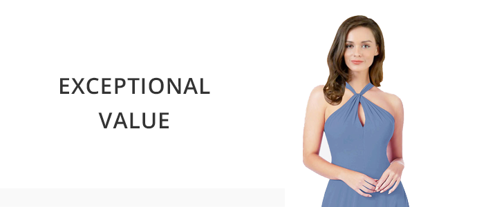 Exception Value | Discount Bridesmaid Dresses